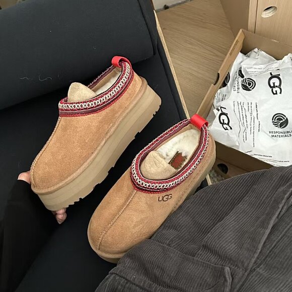 UGG Tazz Mule Slipper Clog Chestnut - Picture 6 of 8